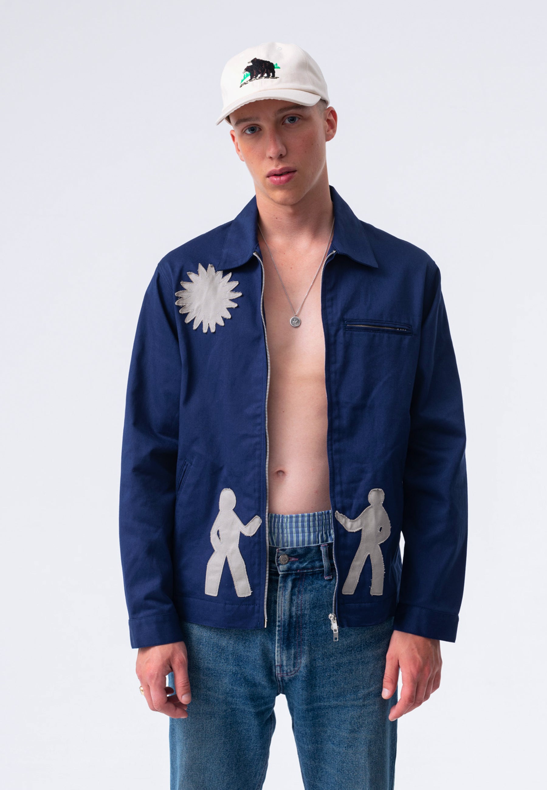Carne Bollente Summer Romance Jacket - Navy | Garmentory