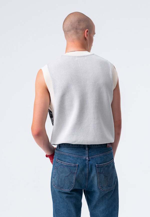 Carne Bollente Tom's Embrace/Brokeback Mountain Vest - Beige Carne Bollente Tom's Embrace/Brokeback Mountain Vest - Beige