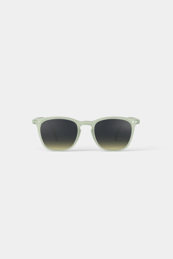 Izipizi Sunglasses #E Soft Grey Lenses - Quiet Green