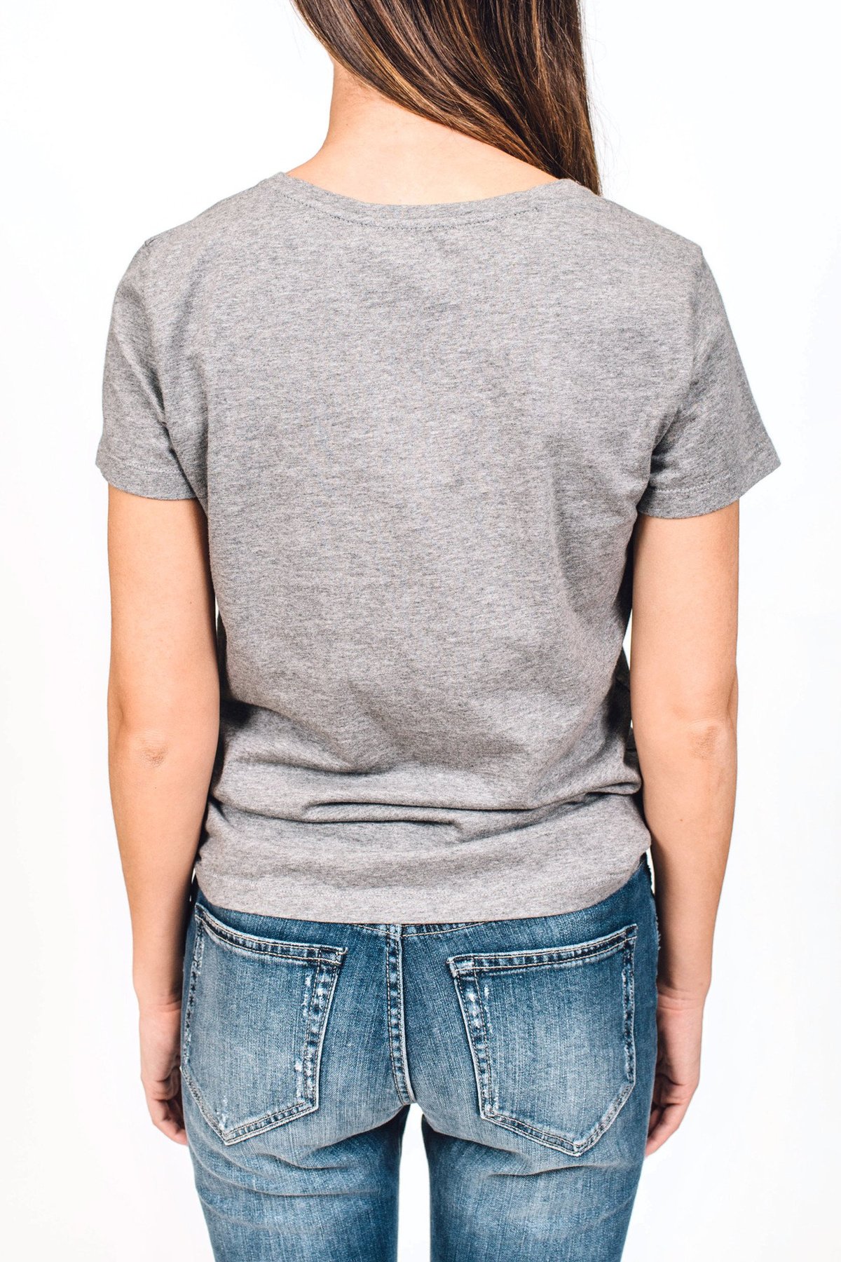 Maison Kitsune Tricolor Fox Patch Tee - Image 4 of 4