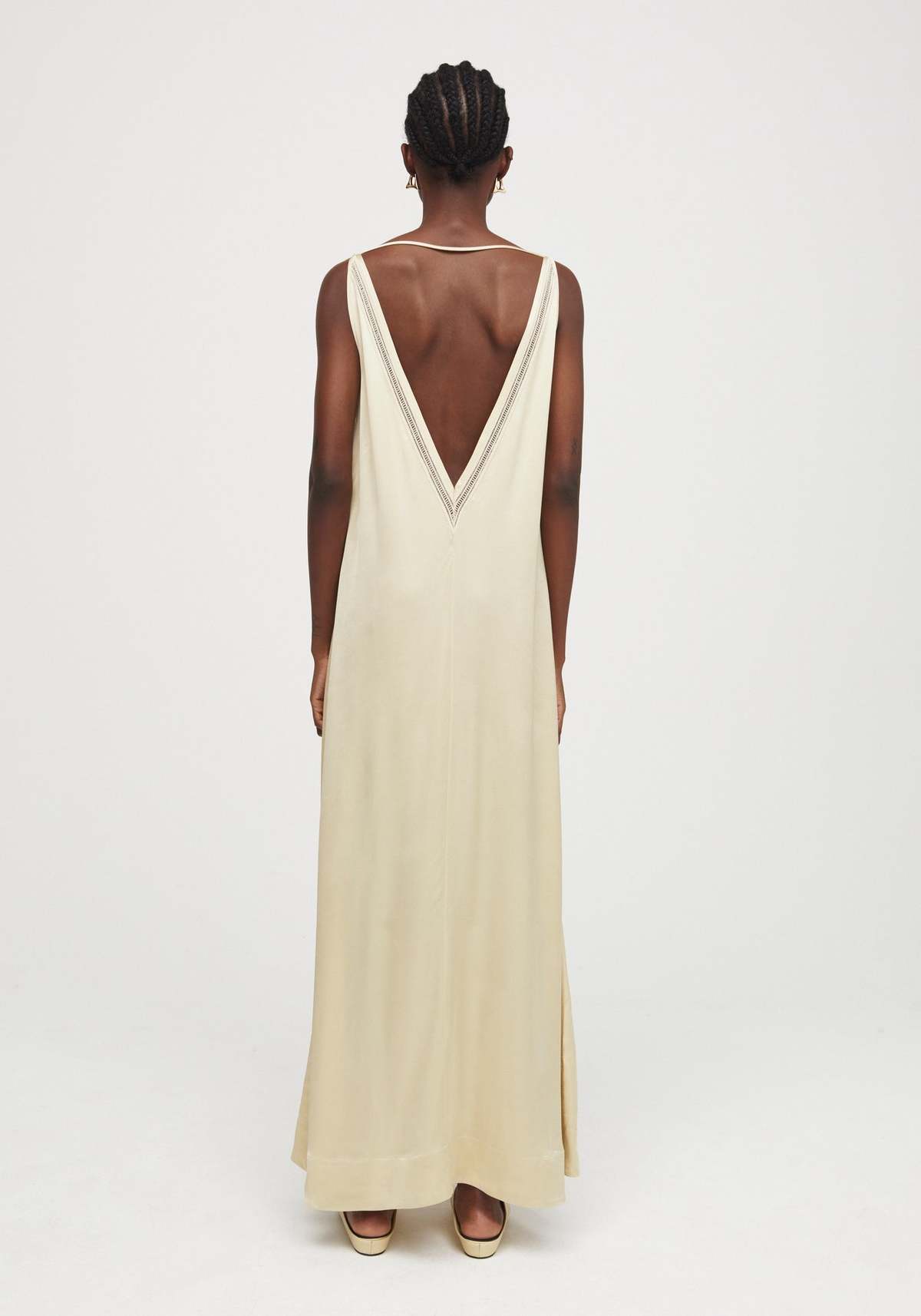 ÁERON Meadow Long Dress - Champagne - Image 2 of 3