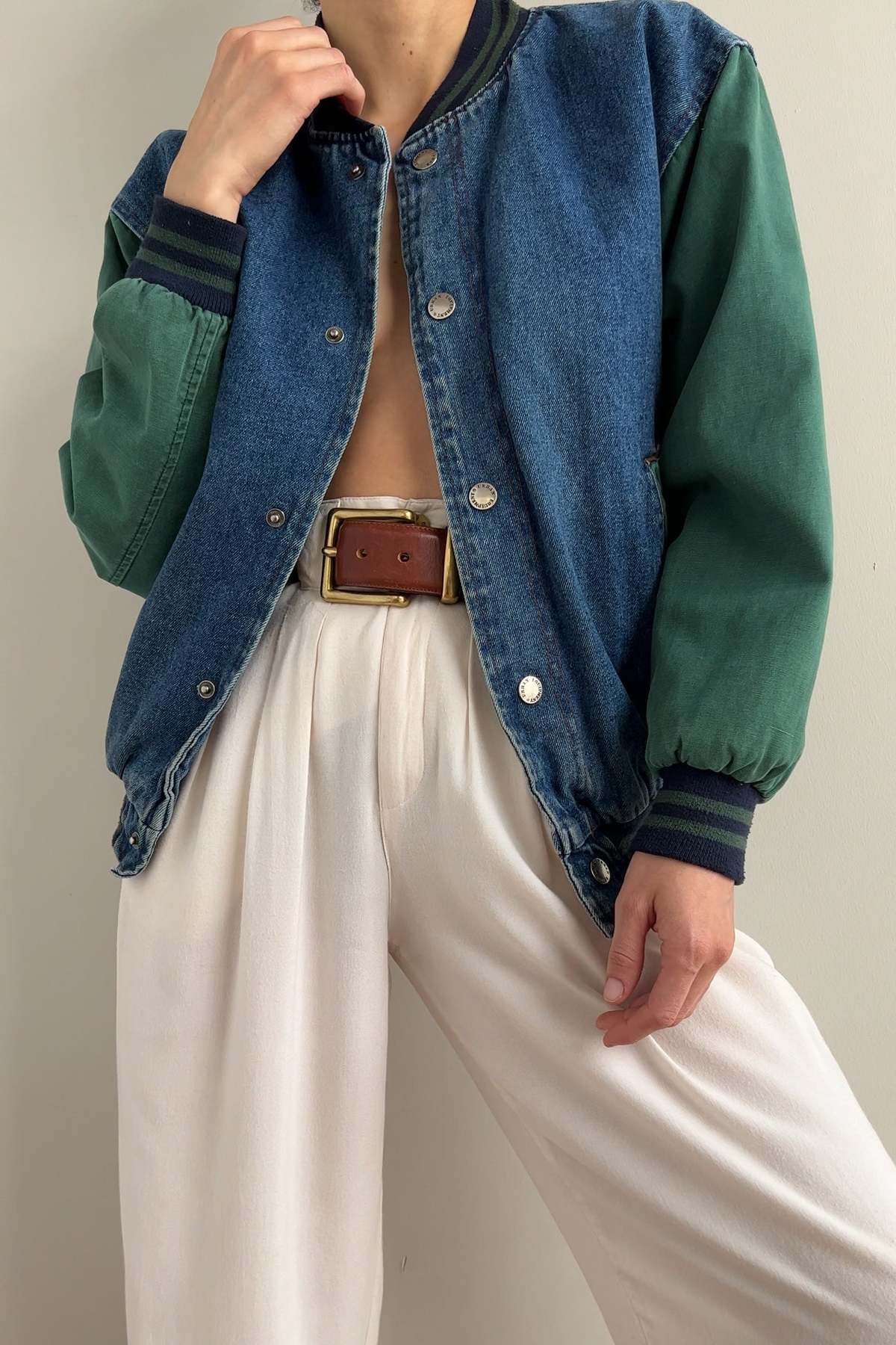 COVERNATのCotton Denim Varsity Jacket s-l1200.jpg