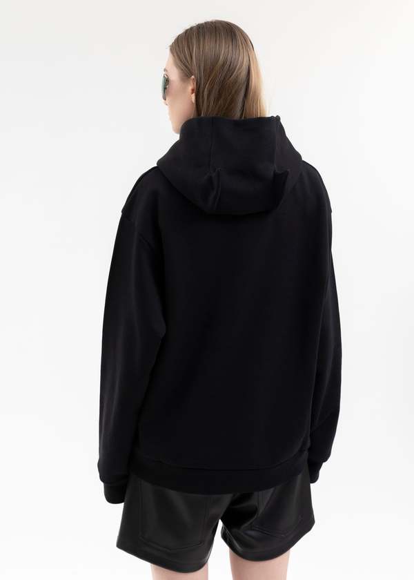 Coperni HORN HOODIE - BLACK | Garmentory
