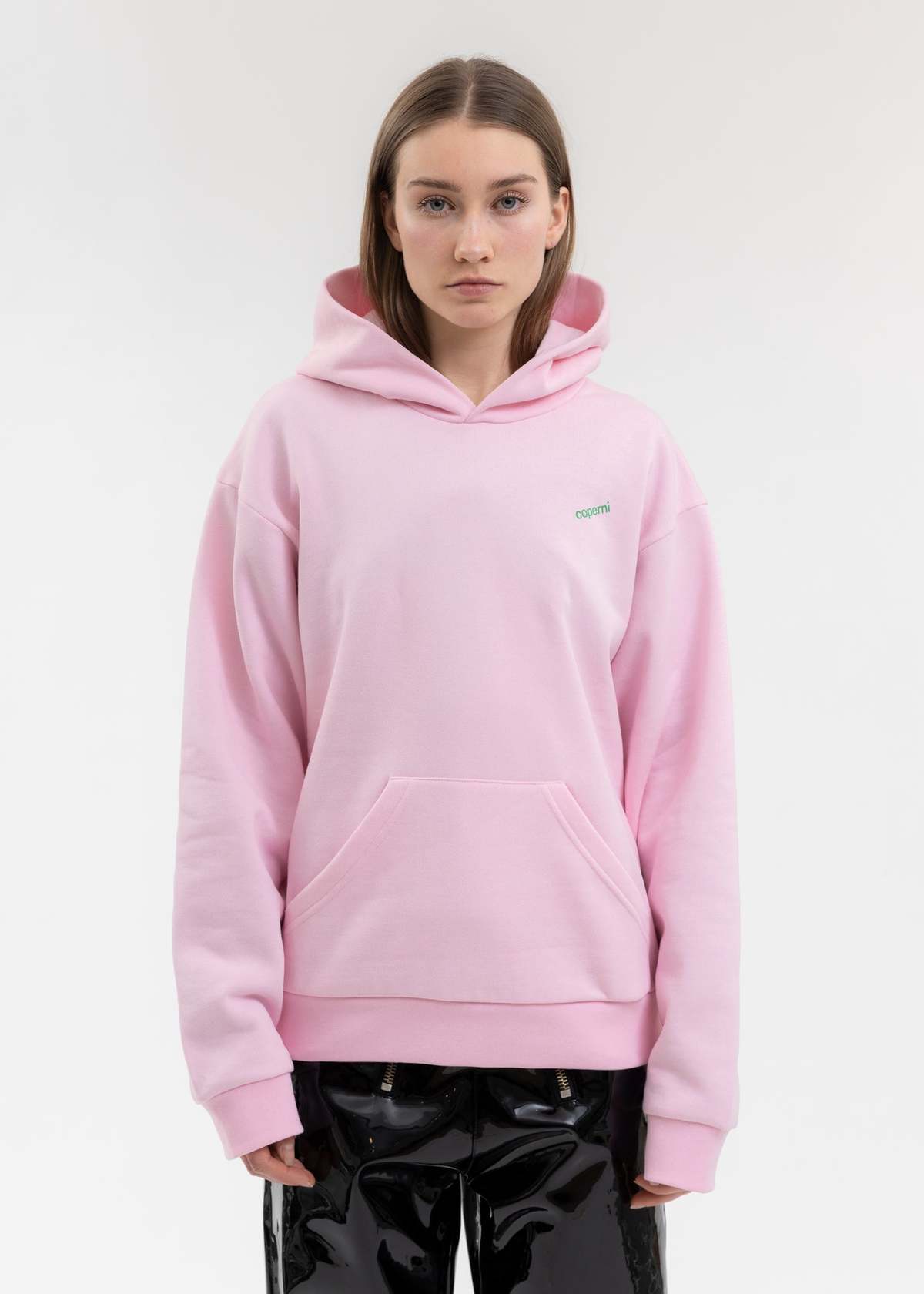 Coperni Horn Hoodie - Light Pink | Garmentory