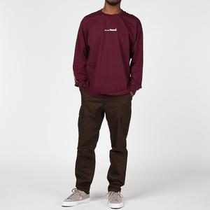FUCT SSDD Fuct Advertisement 1991 Long Sleeve T-Shirt - Burgundy FUCT SSDD Fuct Advertisement 1991 Long Sleeve T-Shirt - Burgundy