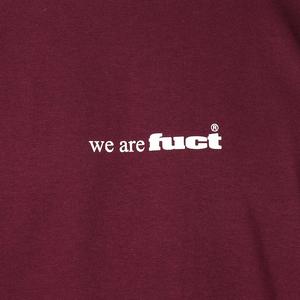 FUCT SSDD Fuct Advertisement 1991 Long Sleeve T-Shirt - Burgundy FUCT SSDD Fuct Advertisement 1991 Long Sleeve T-Shirt - Burgundy