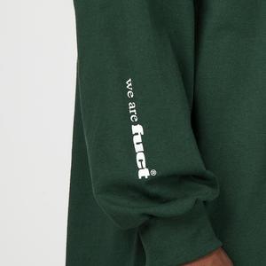 FUCT SSDD FUCT ADVERTISEMENT 1991 LONG SLEEVE T-SHIRT / FOREST GREEN FUCT SSDD FUCT ADVERTISEMENT 1991 LONG SLEEVE T-SHIRT / FOREST GREEN