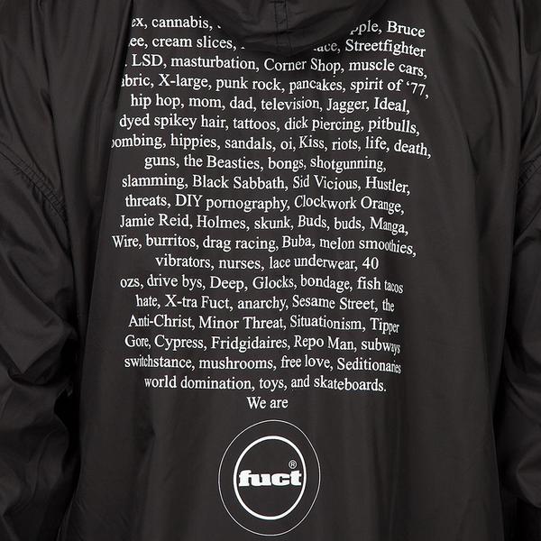 Fuct Ssdd Full Zip Anorak Jacket - Black | Garmentory