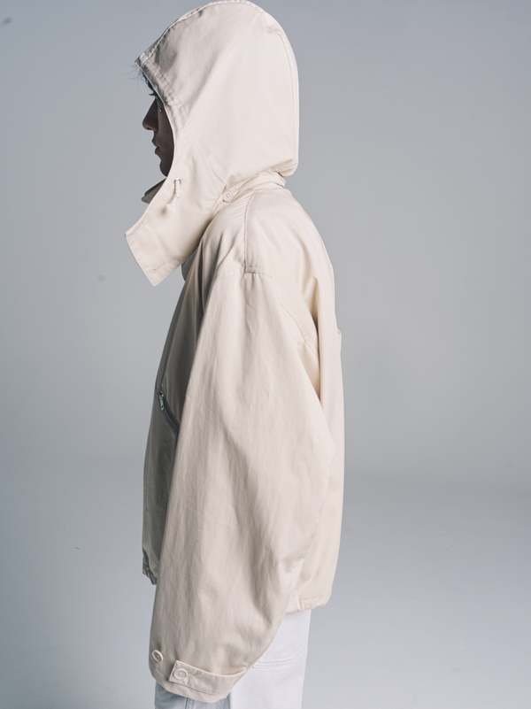 Lemaire Boxy Military Blouson - Dusty Mastic | Garmentory