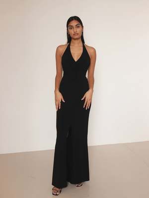 knee length dresses for ladies City Triangles Off The Shoulder Maxi Dress, Size Small – Vanessa Jane main image 1