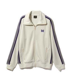 Needles Poly Smooth Track Jacket - Ice White | Garmentory