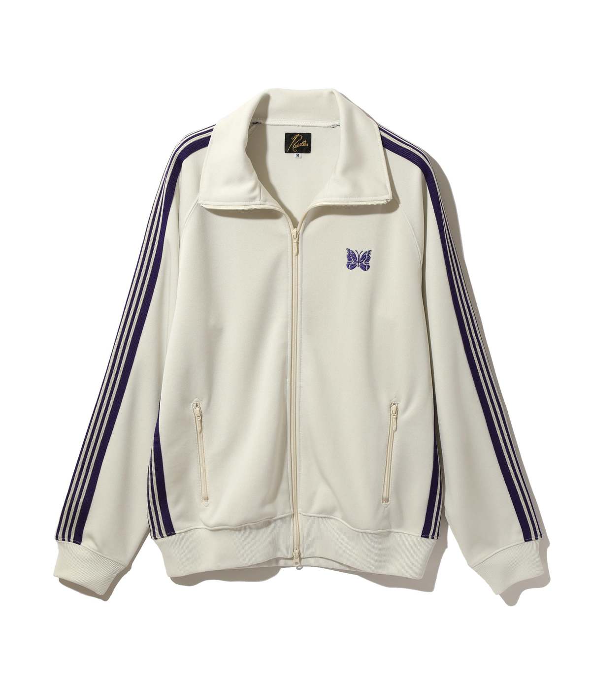 Needles Poly Smooth Track Jacket - Ice White | Garmentory