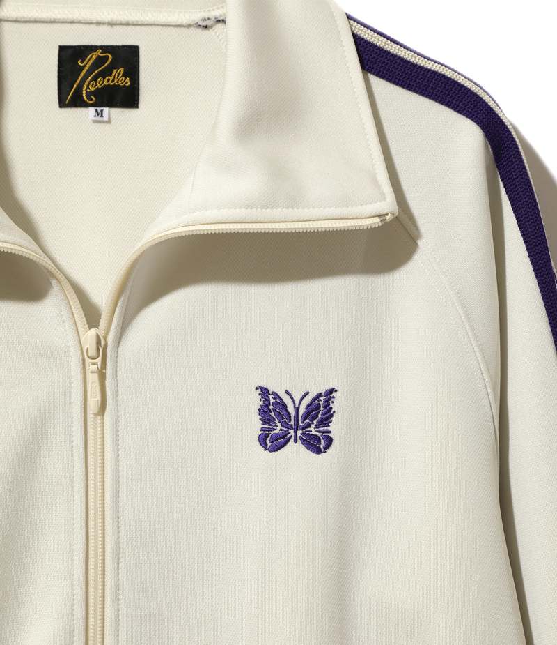 Needles Poly Smooth Track Jacket - Ice White | Garmentory