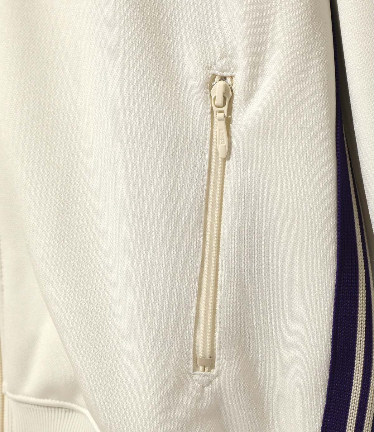 Needles Poly Smooth Track Jacket - Ice White | Garmentory