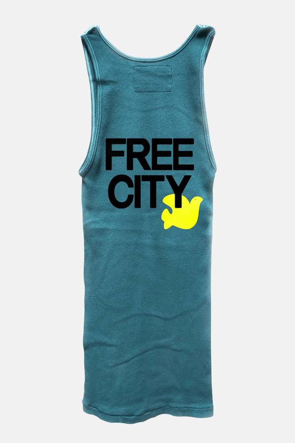 FREECITY RTU 1999 Supervintage Tank Blue Storm
