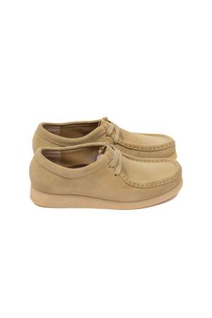 Clarks Beige Suede Wallabee Derbys Maple Garmentory