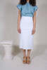 Le Jean Colette Skirt - White - Thumbnail 1