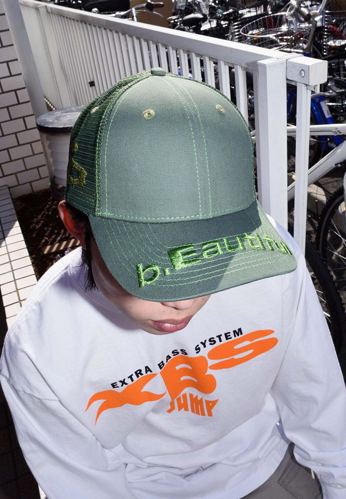 b.eautiful Soto Trucker Cap - Forest | Garmentory