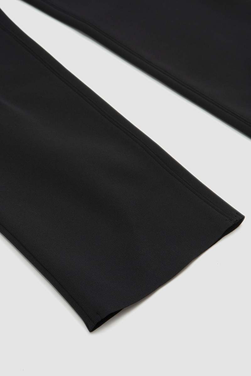 CFCL DF High Gauge Straight Pants 1 - Black | Garmentory