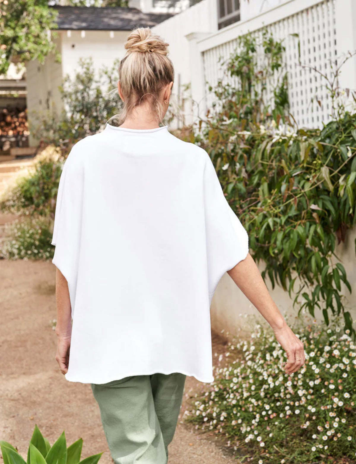 Audrey - Funnel Neck Capelet