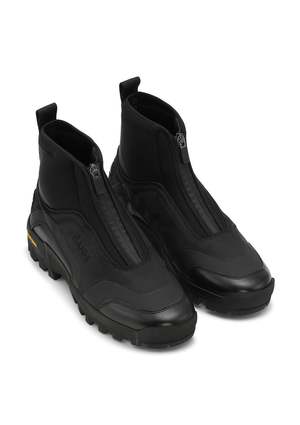 Ganni Performance High Top Zip Sneaker - Black | Garmentory Ganni Performance High Top Zip Sneaker - Black | Garmentory