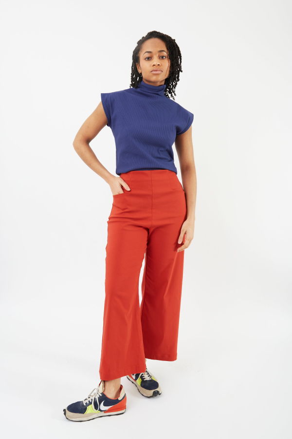 Meg Short Odette Pant - Paprika