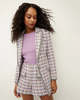 Veronica Beard Etney Dickey Jacket - Light Violet Multi - Thumbnail 1