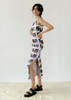 rationalle   COPA MAXI DRESS IN MOMENTS TILE PRINT - Thumbnail 3
