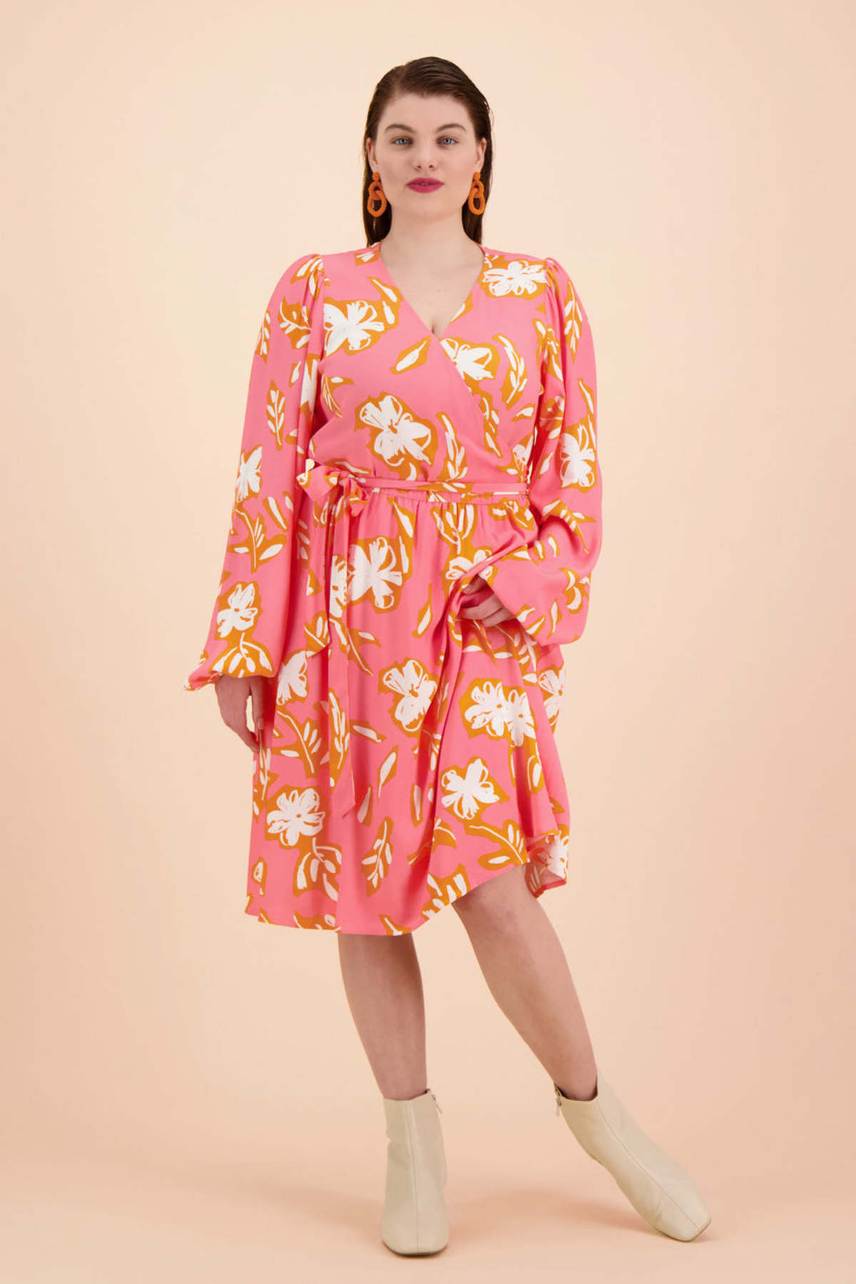 Kaiko Clothing Wrap mini dress - Multi