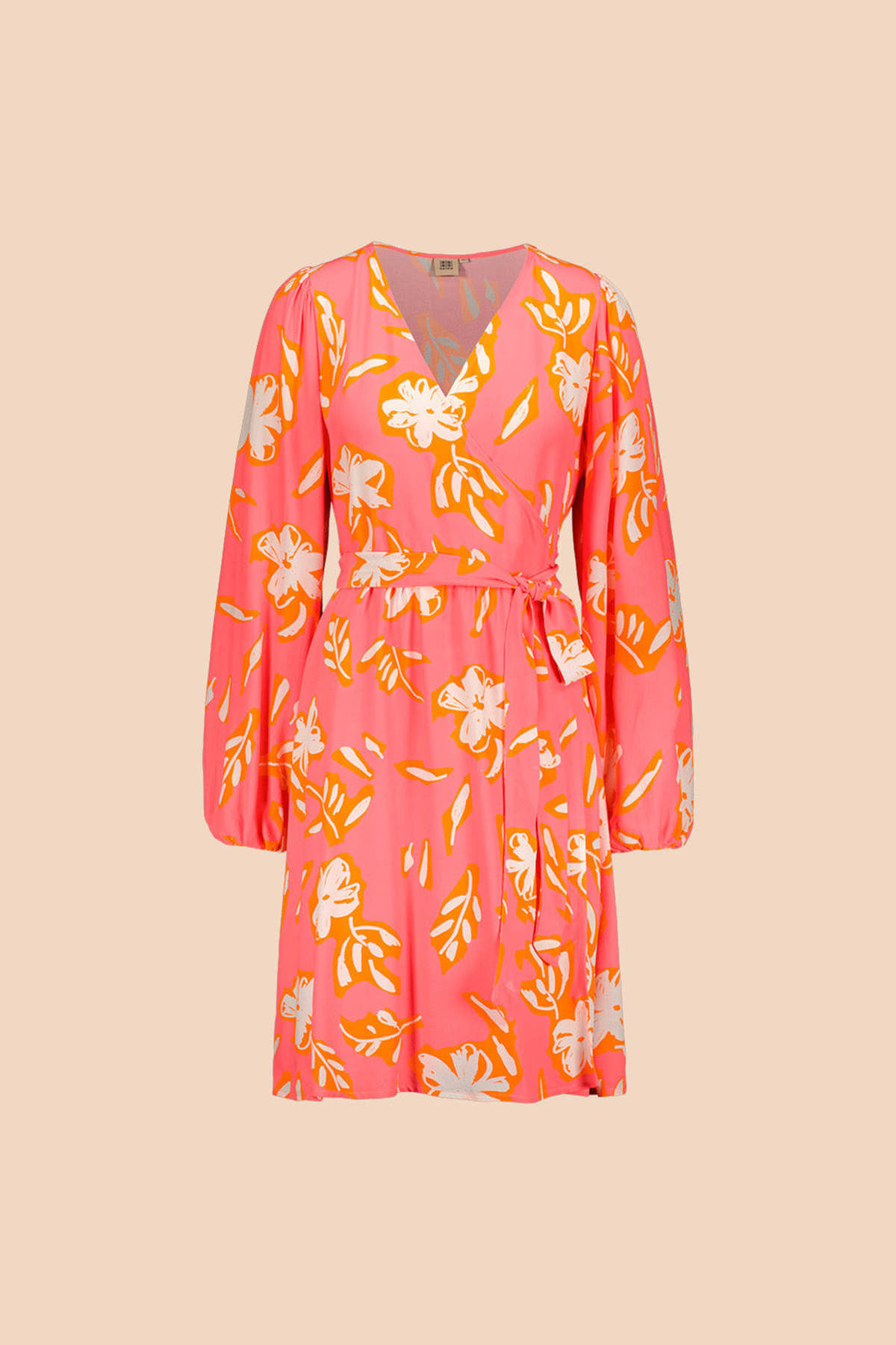 Kaiko Clothing Wrap mini dress - Multi | Garmentory