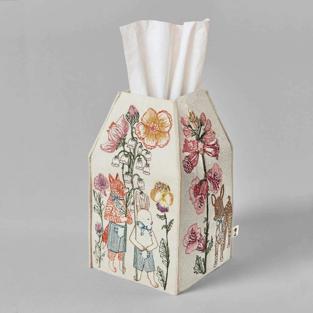 Coral and Tusk Spring Parade Tissue Box Cover | Garmentory