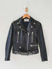 Deep Lake  ACNE LEATHER MOTO JACKET SIZE XS - Thumbnail 1