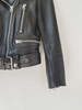 Deep Lake  ACNE LEATHER MOTO JACKET SIZE XS - Thumbnail 4