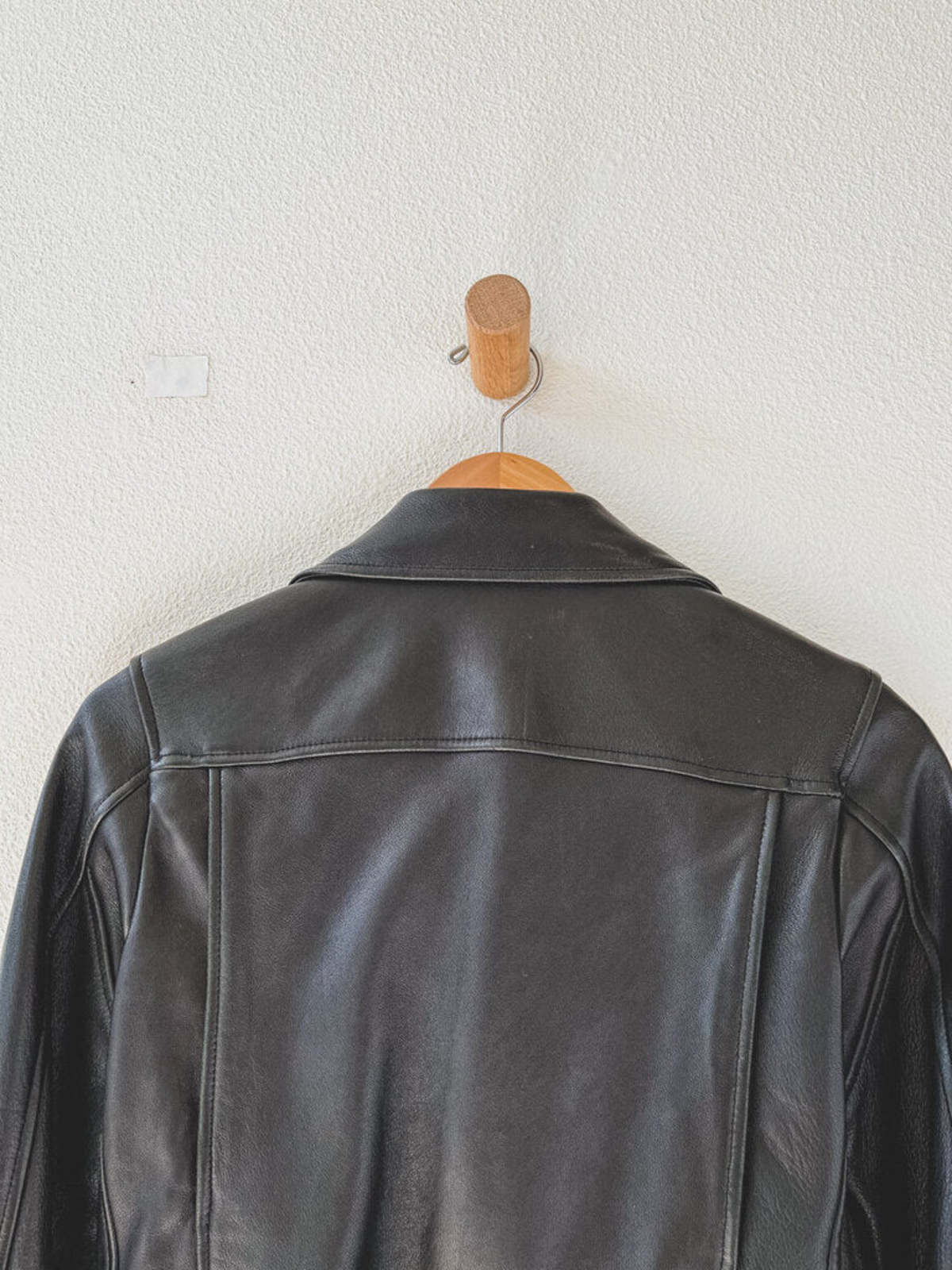 Deep Lake  ACNE LEATHER MOTO JACKET SIZE XS - Image 6 of 6