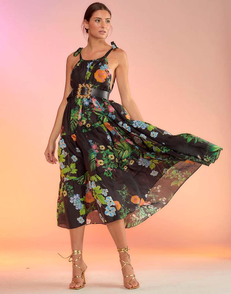 knee length dresses for ladies Never A Wallflower main image 0