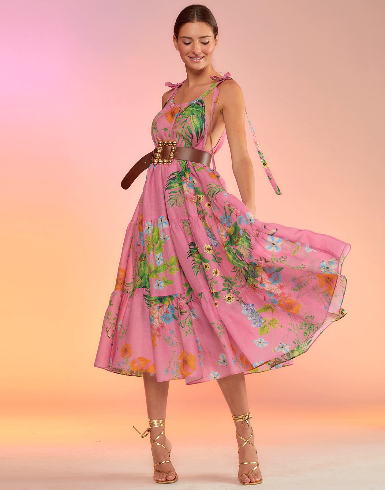 Cynthia Rowley Layla Linen Halter Dress Cynthia Rowley Layla Linen Halter Dress