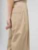 A Line Pleated-detail trousers - Latte - Thumbnail 4
