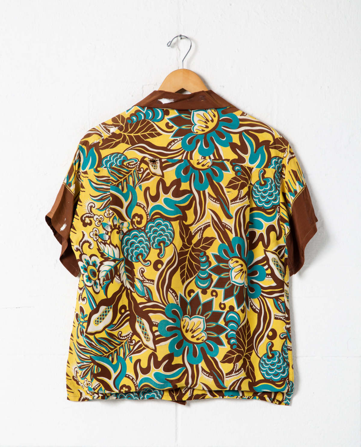 Vintage 1950s Floral Print Aloha Shirt | Garmentory