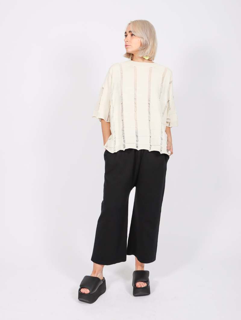 専用☆【新品タグ付】LAUREN MANOOGIAN PEG PANTS Lauren Manoogian Peg Pants - Black | Garmentory