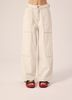 Studio Avra Wide leg jeans -Bleached white  - Thumbnail 2