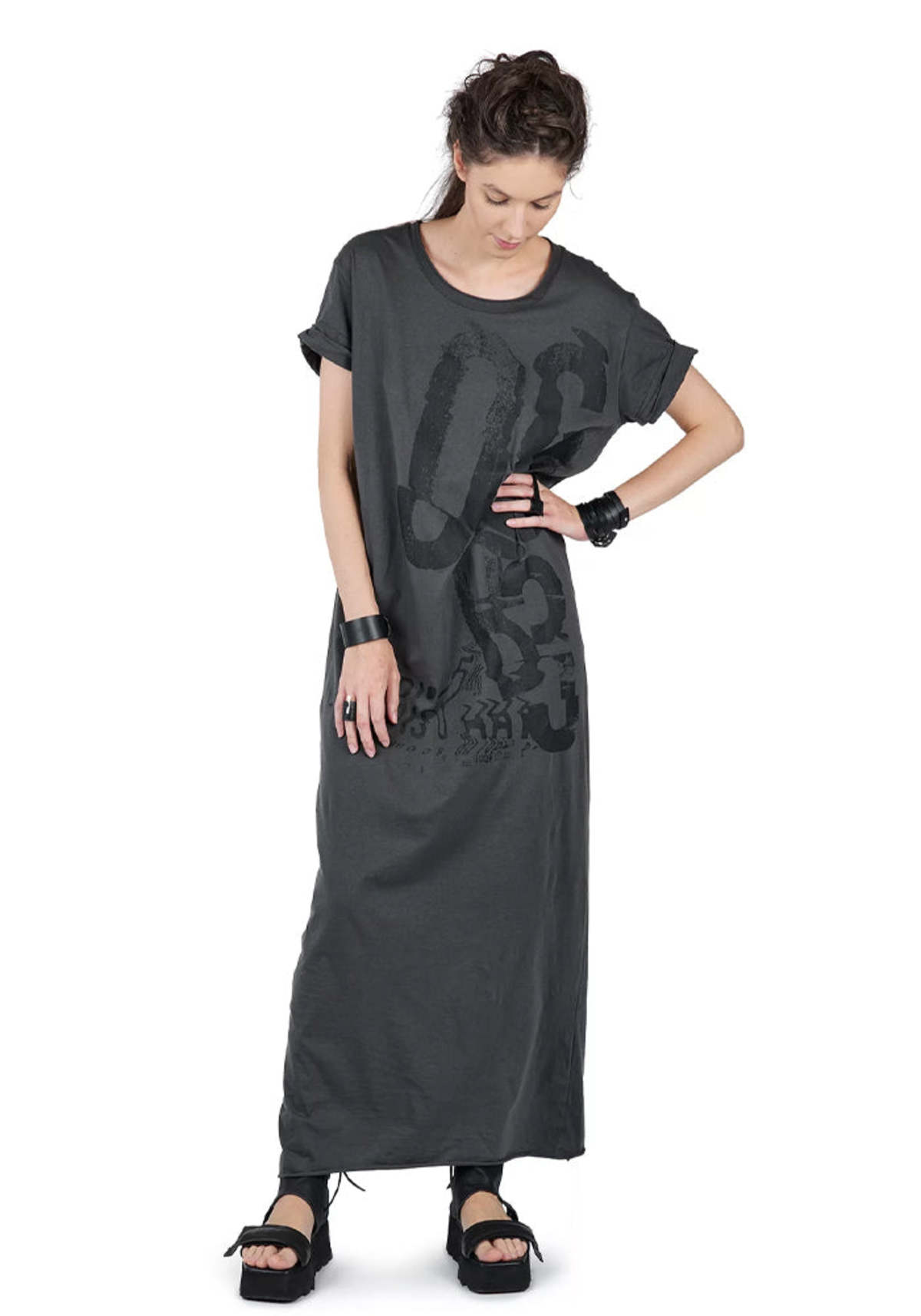 slim fit dress slacks Twisted Rope T Shirt Dress main image 1