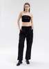 Feng Chen Wang Panel Cargo Pant - Black/Grey - Thumbnail 5