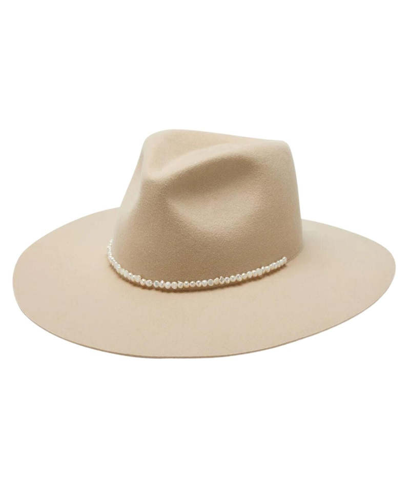 WYETH Moira Hat in Lavender with Freshwater Pearls Wyeth – Sightsee main image 4