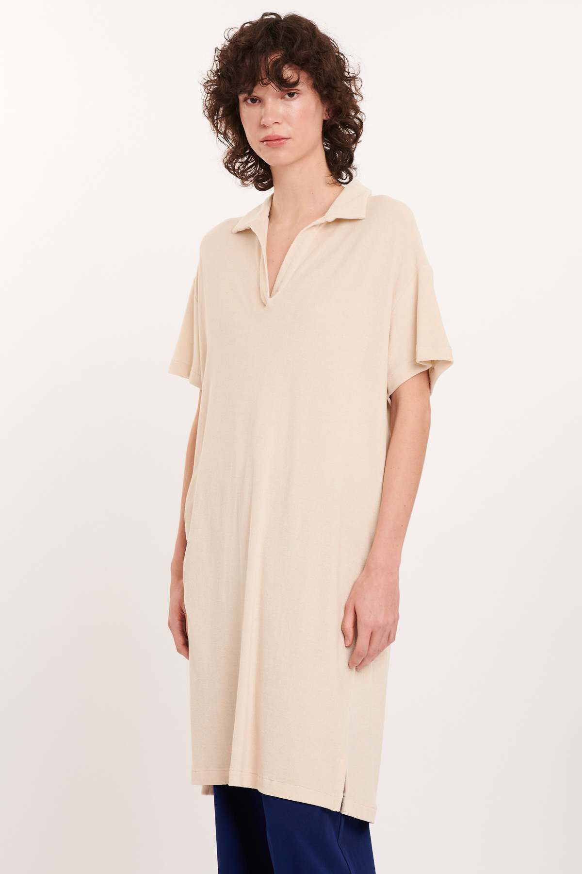 Our Sister Bubba Dress - Ecru - Image 1 of 4