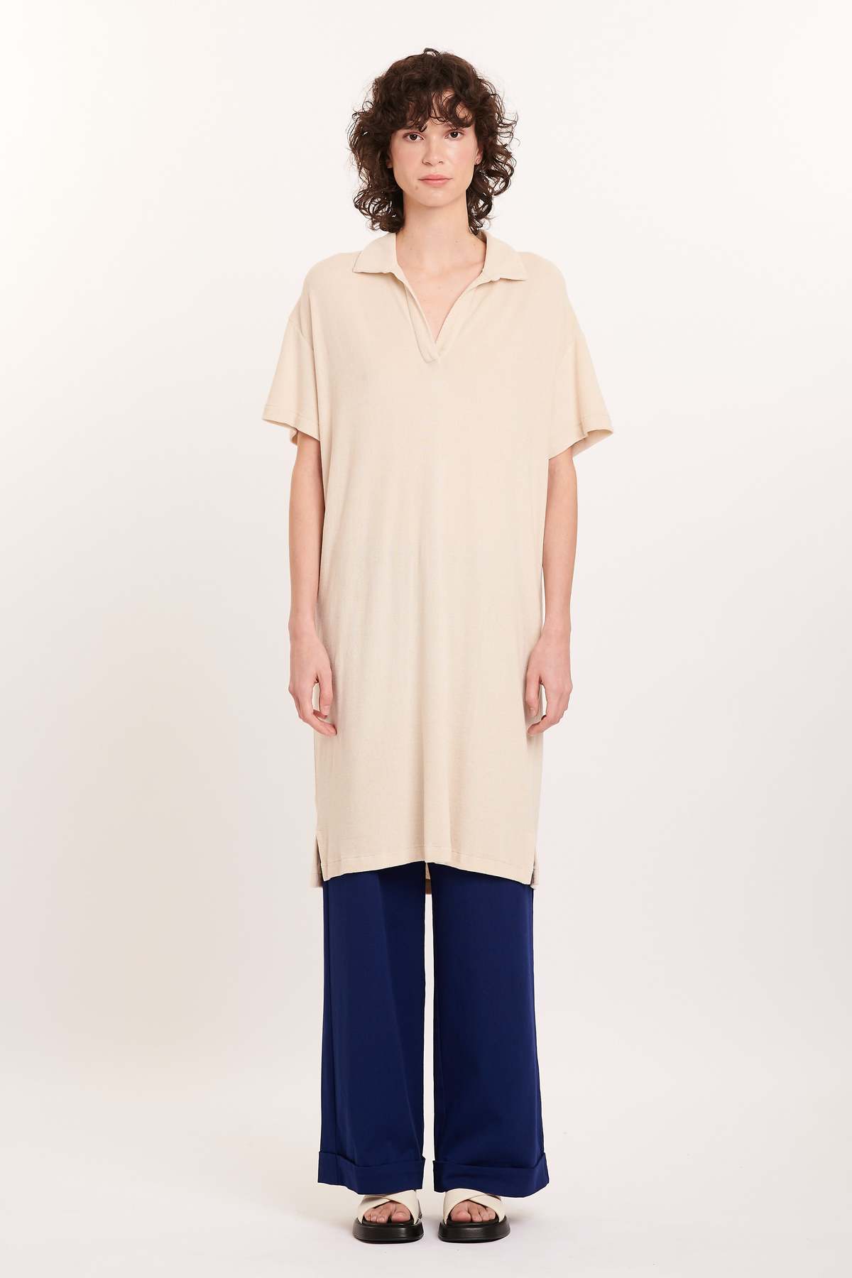 Our Sister Bubba Dress - Ecru - Image 4 of 4