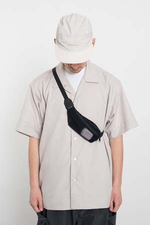Meanswhile High Power Mesh Minimal Body Bag - Black | Garmentory
