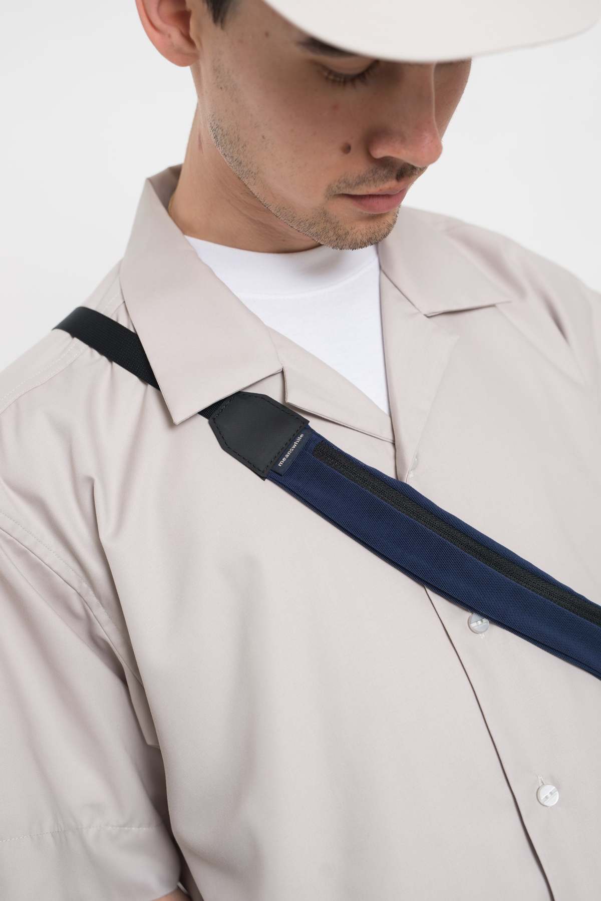 High Power Mesh Minimal Body Bag Navy | Garmentory