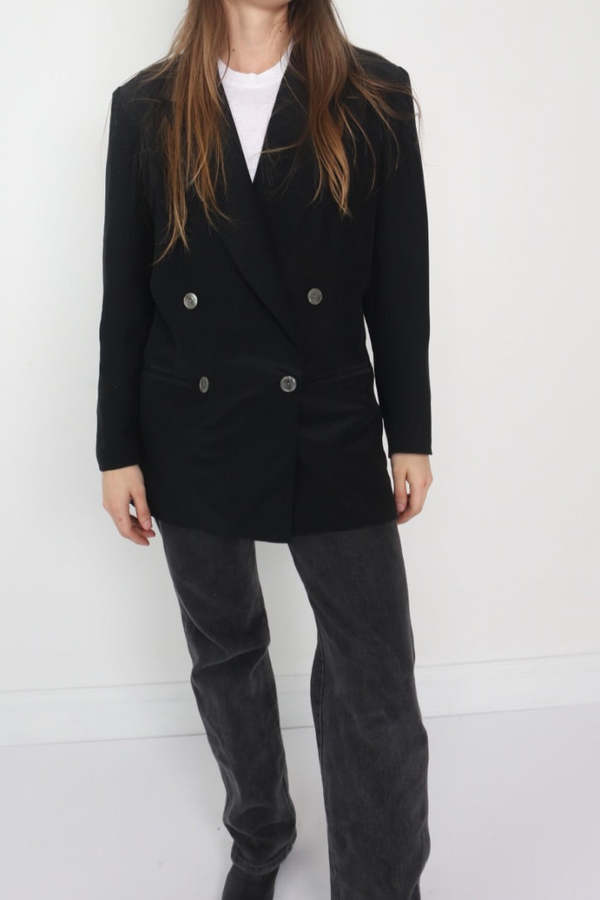 Isabelle Vintage Double-Breasted Blazer main image 1