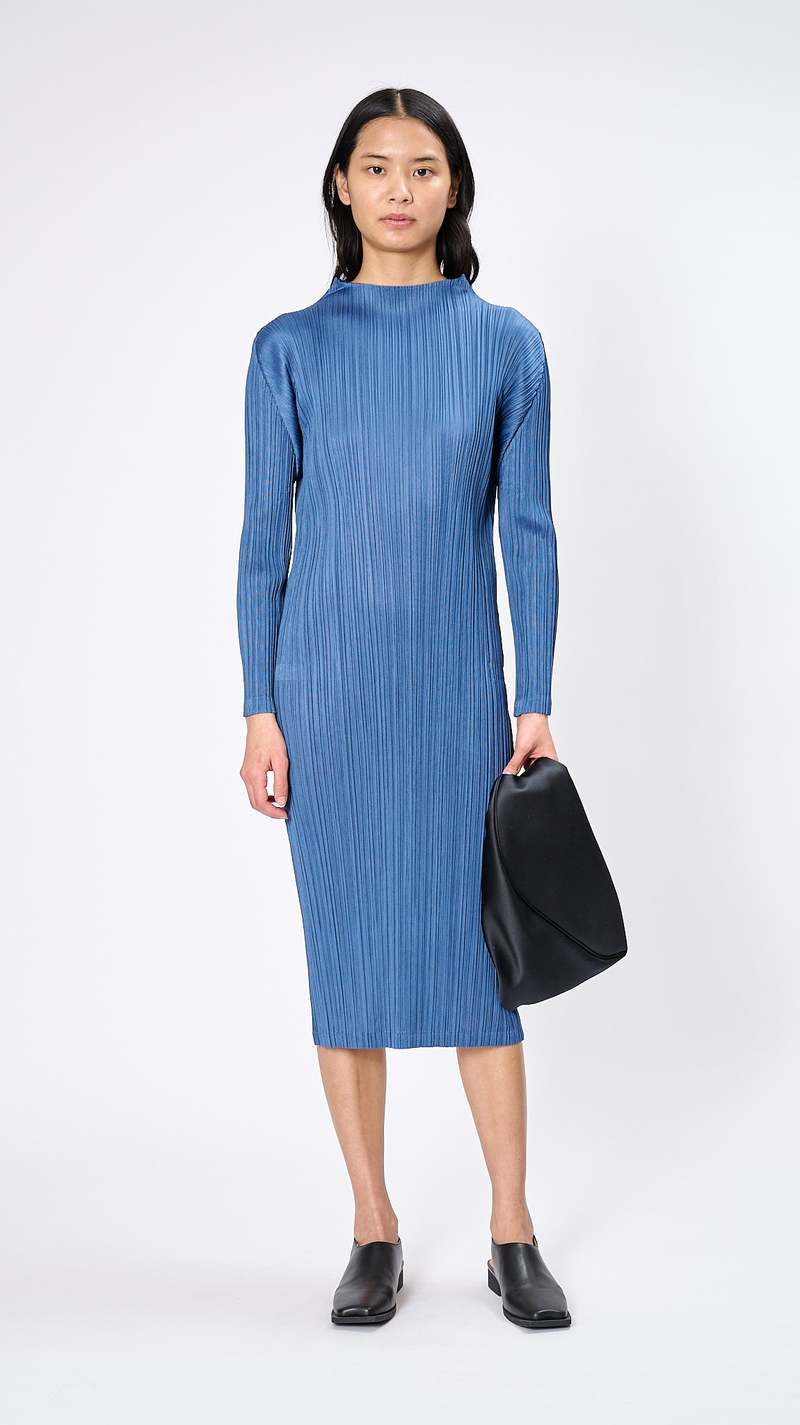 dark grey tank dress Organic Linen Wrap Dress Eliana Storm Blue ❤️ menique