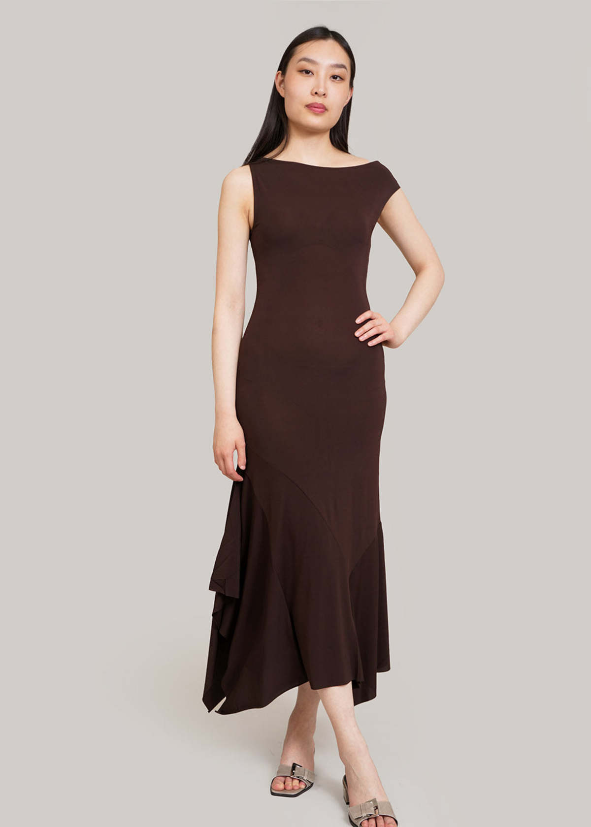 Paloma Wool Yausi Dress - Dark Brown